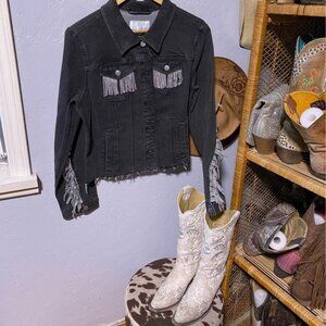 Fringe Jean Jacket